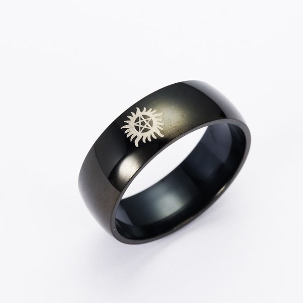 1pc retail sun evil force supernatural ring titanium steel ring supernatural wholesale, Golden;silver
1pc retail sun evil force supernatural ring titanium steel ring supernatural wholesale, Golden;silver