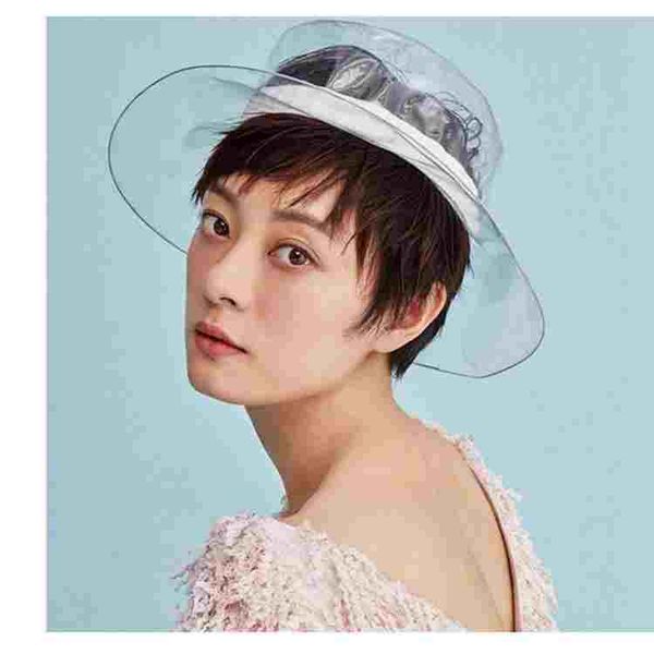 women bucket hats translucent pvc ladies summer sun hat 2018 new japan korean rain proof cap harajuku all match caps zz019s50, Blue;gray
women bucket hats translucent pvc ladies summer sun hat 2018 new japan korean rain proof cap harajuku all match caps zz019s50, Blue;gray