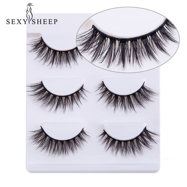 3d mink eyelashes hand made makeup thick false eyelash soft natural long eyelash extension 1 box 3 pairs women eyelashes
3d mink eyelashes hand made makeup thick false eyelash soft natural long eyelash extension 1 box 3 pairs women eyelashes
