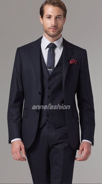custom made italian high quality worsted 100% pure wool suit men business suit two buttons dark navy three-piece, White;black
custom made italian high quality worsted 100% pure wool suit men business suit two buttons dark navy three-piece, White;black