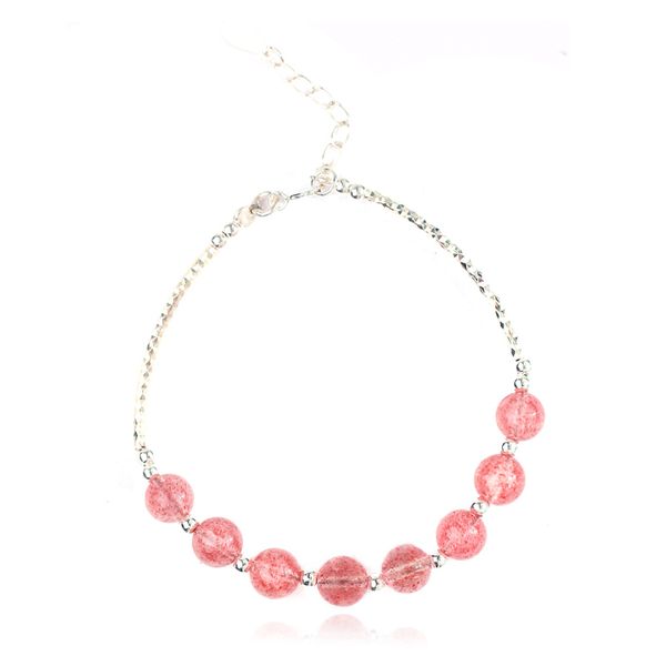 925 sterling silver beads sweet jewelry pink strawberry crystal charm bead bracelets fashion lucky women hand jewelry bangles, Black
925 sterling silver beads sweet jewelry pink strawberry crystal charm bead bracelets fashion lucky women hand jewelry bangles, Black
