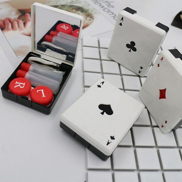 poker card clubs diamonds hearts a contact lens case for lenses container box for glasses cute
poker card clubs diamonds hearts a contact lens case for lenses container box for glasses cute