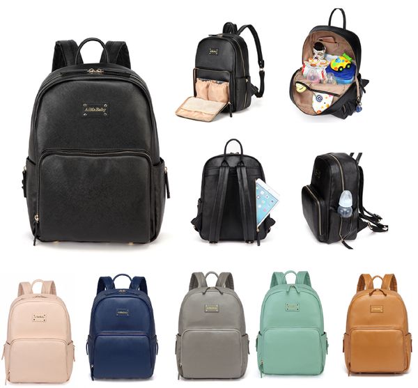 fashion elepractical pu leather baby changing nappy diaper bag backpack with changing pad--amb168
fashion elepractical pu leather baby changing nappy diaper bag backpack with changing pad--amb168