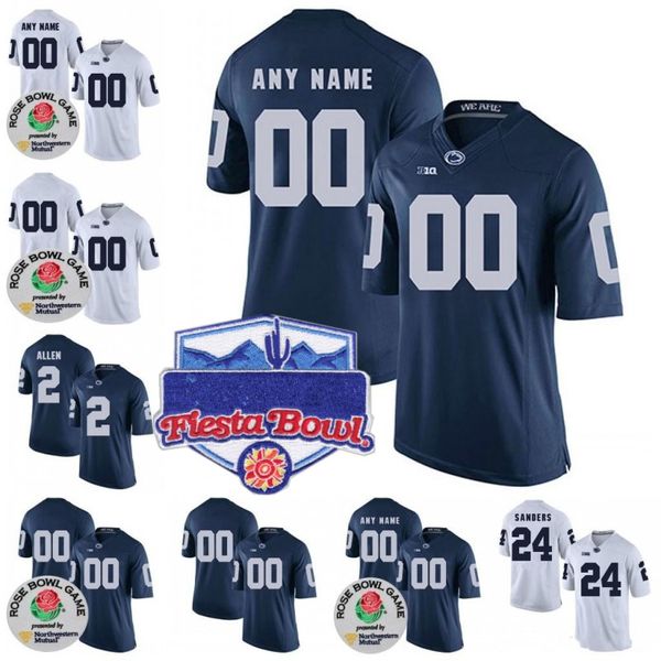 Custom NCAA Penn State Nittany Lions College Football Limited Personalized Any Name Number #9 38 11 PSU Jerseys White Blue 2018 Rose Bowl
Custom NCAA Penn State Nittany Lions College Football Limited Personalized Any Name Number #9 38 11 PSU Jerseys White Blue 2018 Rose Bowl