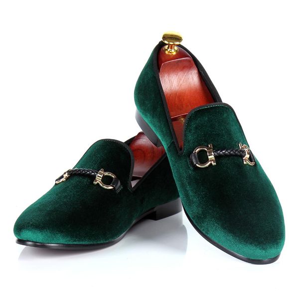 mens dress shoes green velvet loafers shoes woven buckle strap wedding custom drop shipping size 7-14, Black
mens dress shoes green velvet loafers shoes woven buckle strap wedding custom drop shipping size 7-14, Black