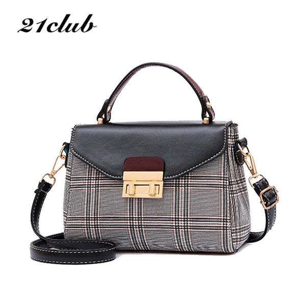 21club brand 2018 plaid casual ladies totes ale party shopping work purse coin women messenger crossbody shoulder handbags
21club brand 2018 plaid casual ladies totes ale party shopping work purse coin women messenger crossbody shoulder handbags