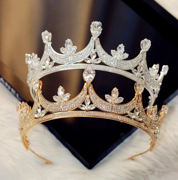 luxury bridal headpieces gold silver crystals crowns princess sparkly tiaras for wedding party bridal accessories
luxury bridal headpieces gold silver crystals crowns princess sparkly tiaras for wedding party bridal accessories