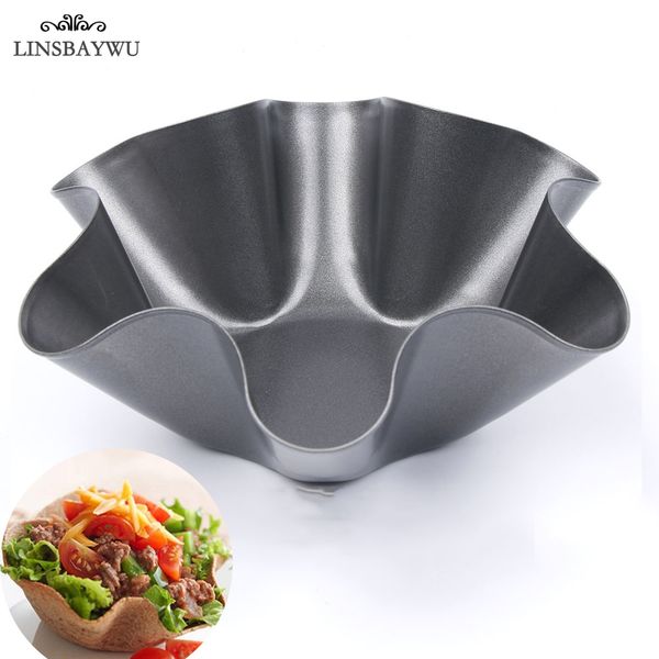 linsbaywu kitchen tortilla pan set nonstick taco salad bowl baking mold kitchen tool black
linsbaywu kitchen tortilla pan set nonstick taco salad bowl baking mold kitchen tool black