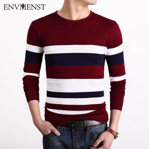 envmenst sweater man 2017 fashion knitted autumn winter pullovers o-neck long sleeve striped sweaters 4 color size, White;black
envmenst sweater man 2017 fashion knitted autumn winter pullovers o-neck long sleeve striped sweaters 4 color size, White;black