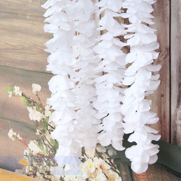 dried flowers 1 meter long elegant handing orchid silk flower vine white wisteria garland ornament for festival wedding garden decoration
dried flowers 1 meter long elegant handing orchid silk flower vine white wisteria garland ornament for festival wedding garden decoration