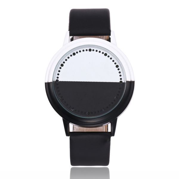 wengle new 2018 cay personality black white shell fashion led touch screen student lovers electronic watch, Slivery;brown
wengle new 2018 cay personality black white shell fashion led touch screen student lovers electronic watch, Slivery;brown
