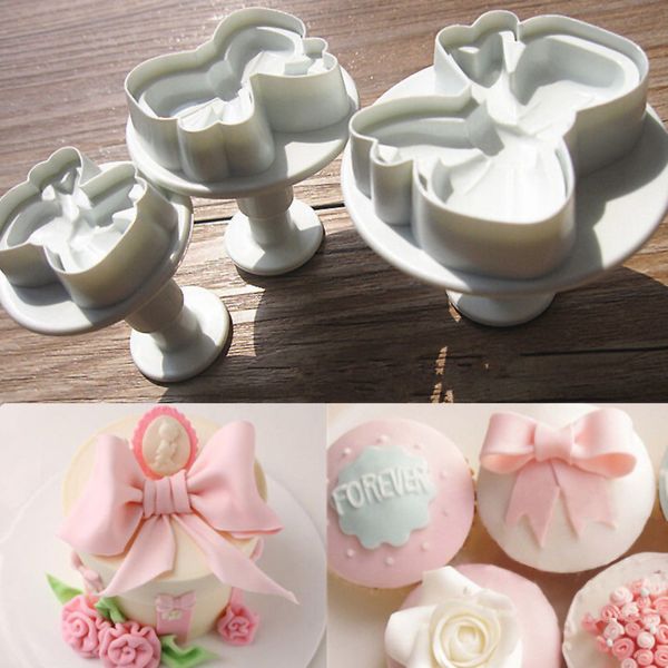 2017 3pcs bow knot cake icing decorating cookie plunger cuers fondant tool new zh846
2017 3pcs bow knot cake icing decorating cookie plunger cuers fondant tool new zh846