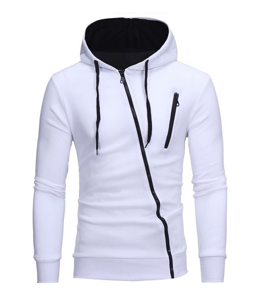 

new 3d hoodies men 2018 brand male hoodie sweatershirt side oblique pull sweatshirt men moletom masculino hoodies slim tracksuit, Black