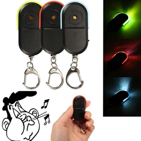 Беспроводной Anti-потерянный сигнал тревоги Key Finder Locator брелок Свисток Звук светоди
Беспроводной Anti-потерянный сигнал тревоги Key Finder Locator брелок Свисток Звук светоди