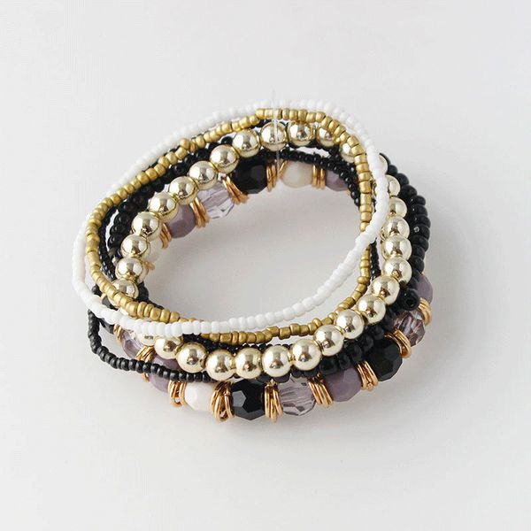 fashion bangle bohemian ethnic beads bracelet multilayer beads mix stretch bracelet jewelry acrylic wristband support fba drop shipping h95f, Golden;silver
fashion bangle bohemian ethnic beads bracelet multilayer beads mix stretch bracelet jewelry acrylic wristband support fba drop shipping h95f, Golden;silver