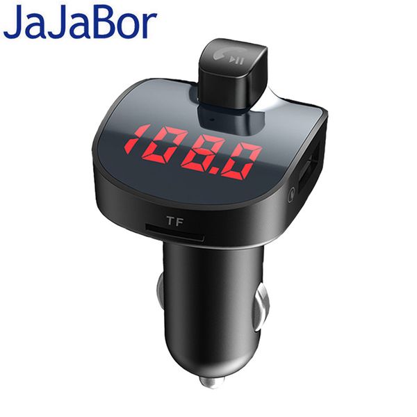 jajabor bluetooth car kit handsfm transmitter wireless voltage detection support tf card / u disk dual usb quick charge
jajabor bluetooth car kit handsfm transmitter wireless voltage detection support tf card / u disk dual usb quick charge