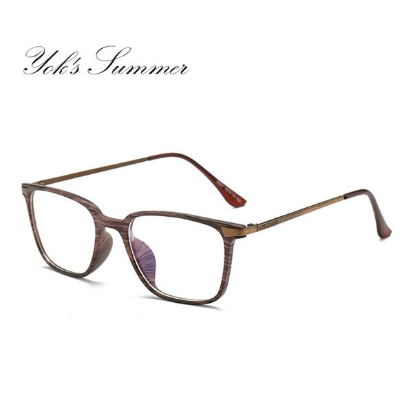 yok's summer anti blue ray computer glasses tr90 titanium glasses square gaming eyewear imitation wood eyeglasses frame hn052, Silver
yok's summer anti blue ray computer glasses tr90 titanium glasses square gaming eyewear imitation wood eyeglasses frame hn052, Silver