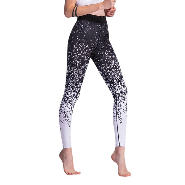 women yuga flowered printing leggins slim high waist fitness legging elastic trousers leggins breathable pants workout legging, Black
women yuga flowered printing leggins slim high waist fitness legging elastic trousers leggins breathable pants workout legging, Black
