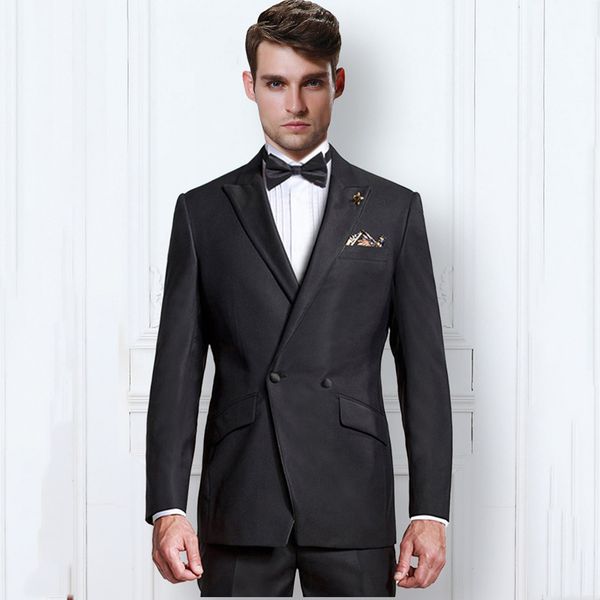 double breasted black men suits wedding suits custom made groom tuxedo formal slim fit man blazer 2 pieces jacket pants, Black;gray
double breasted black men suits wedding suits custom made groom tuxedo formal slim fit man blazer 2 pieces jacket pants, Black;gray