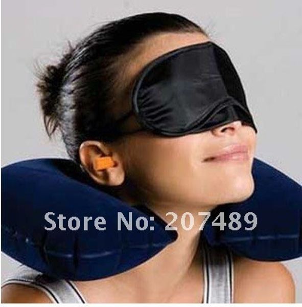 three tourists treasures set products travel u shape pillow+eyeshade+earplug neck rest inflatable airplane car
three tourists treasures set products travel u shape pillow+eyeshade+earplug neck rest inflatable airplane car