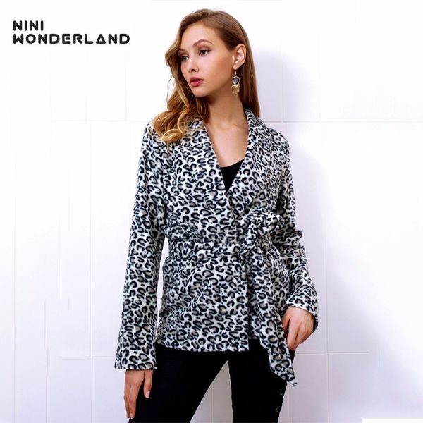 nini wonderland autumn winter trench coat for women high adjustable waist leopard trench coat women overcoat casaco feminino, Tan;black
nini wonderland autumn winter trench coat for women high adjustable waist leopard trench coat women overcoat casaco feminino, Tan;black