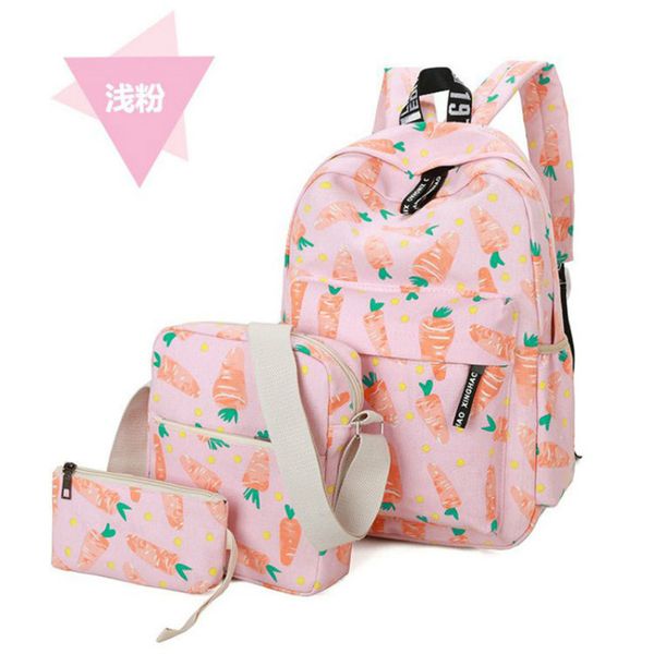3pcs set women printing travel backpack for school teenagers girls canvas school bags vintage ladies lapbackpaks mochilas
3pcs set women printing travel backpack for school teenagers girls canvas school bags vintage ladies lapbackpaks mochilas