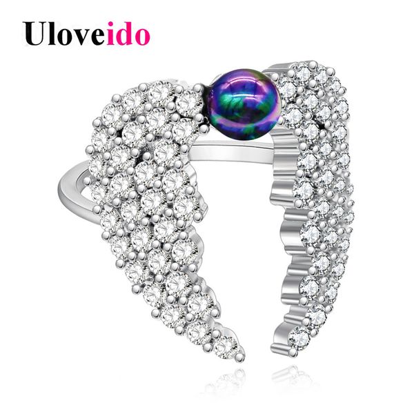whole saleuloveido wing costume jewelry rings for women engagement women's ring female jewellery new year gifts wedding decorating y345, Golden;silver
whole saleuloveido wing costume jewelry rings for women engagement women's ring female jewellery new year gifts wedding decorating y345, Golden;silver