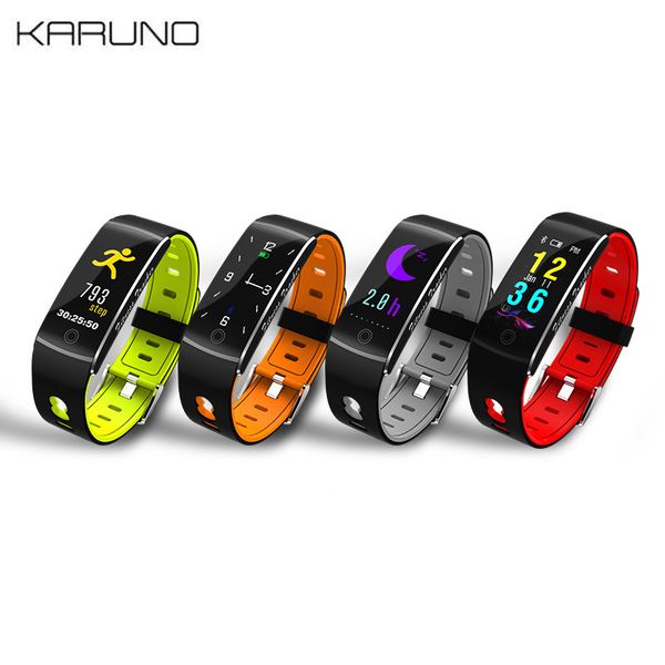 karuno f10 smart bracelet ip67 waterproof color screen fitness tracker sport remote control smart band for android ios phone, Slivery;brown
karuno f10 smart bracelet ip67 waterproof color screen fitness tracker sport remote control smart band for android ios phone, Slivery;brown