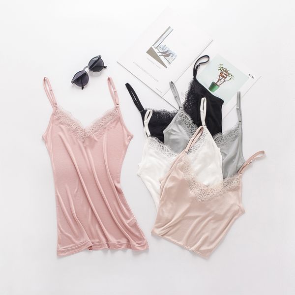 2018 plus size summer nature silk lash lace sleep women camisoles elastic loose elegant pajamas v-neck cool bottoming, Black;red
2018 plus size summer nature silk lash lace sleep women camisoles elastic loose elegant pajamas v-neck cool bottoming, Black;red