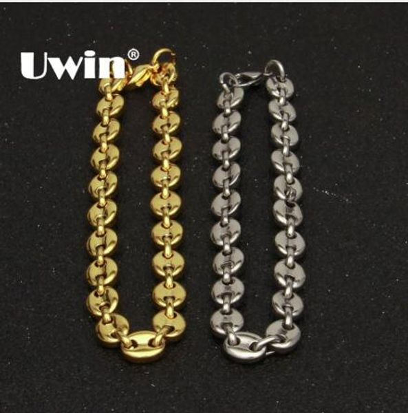 Браслеты из нержавеющей стали высокого качества PVD покрытием серебро/золото цвет
Браслеты из нержавеющей стали высокого качества PVD покрытием серебро/золото цвет