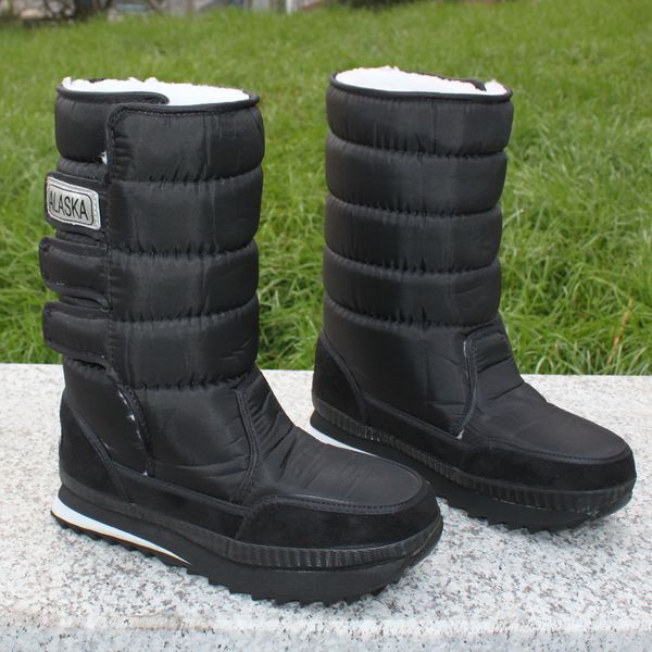 male boots thickening thermal waterproof snow boots cotton gaotong outdoor snow shoes fashion shoes, Black
male boots thickening thermal waterproof snow boots cotton gaotong outdoor snow shoes fashion shoes, Black