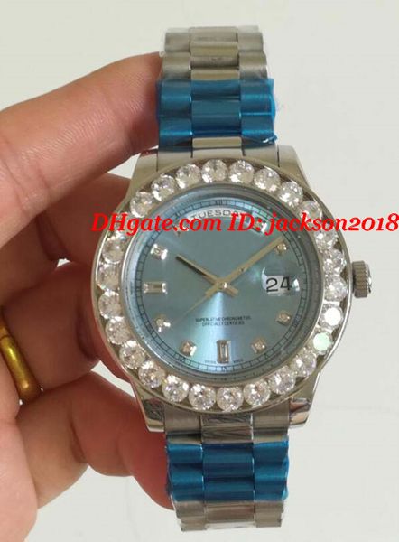 luxury watches ice blue roman dial bigger diamond bezel watch chest 43mm automatic fashion men's watch wristwatch
luxury watches ice blue roman dial bigger diamond bezel watch chest 43mm automatic fashion men's watch wristwatch