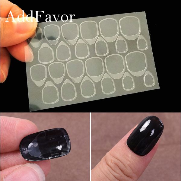 addfavor 5sheet/lot false nail tips fingernail art extension transparent double sided adhesive tapes stickers manicure tools, Red;gold 
addfavor 5sheet/lot false nail tips fingernail art extension transparent double sided adhesive tapes stickers manicure tools, Red;gold