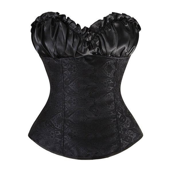 vintage corset overbust satin floral corset lace up zipper side body shaper bustier push up s-6xl, Black;white
vintage corset overbust satin floral corset lace up zipper side body shaper bustier push up s-6xl, Black;white