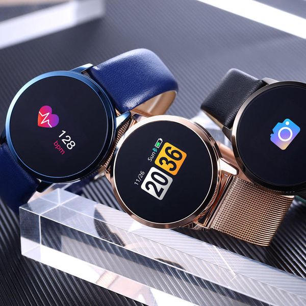 0.95 inch oled color screen blood pressure heart rate smart watch for android for ios, Slivery;brown
0.95 inch oled color screen blood pressure heart rate smart watch for android for ios, Slivery;brown