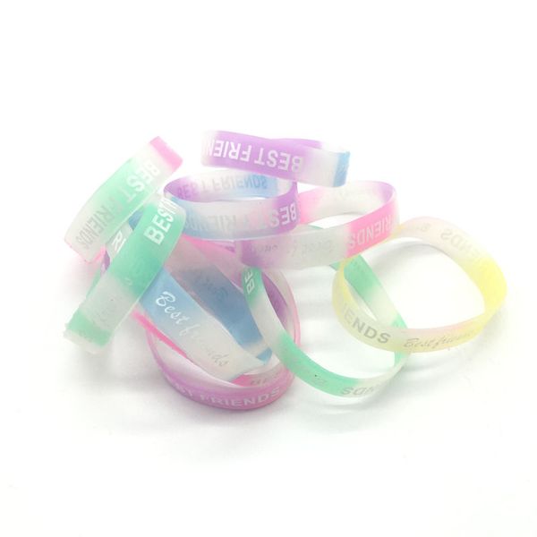 new fashion silicone bracelet riend glow in the dark luminous sport elastic rubber wristband men women's jewelry cuff good quality gift, Black
new fashion silicone bracelet riend glow in the dark luminous sport elastic rubber wristband men women's jewelry cuff good quality gift, Black