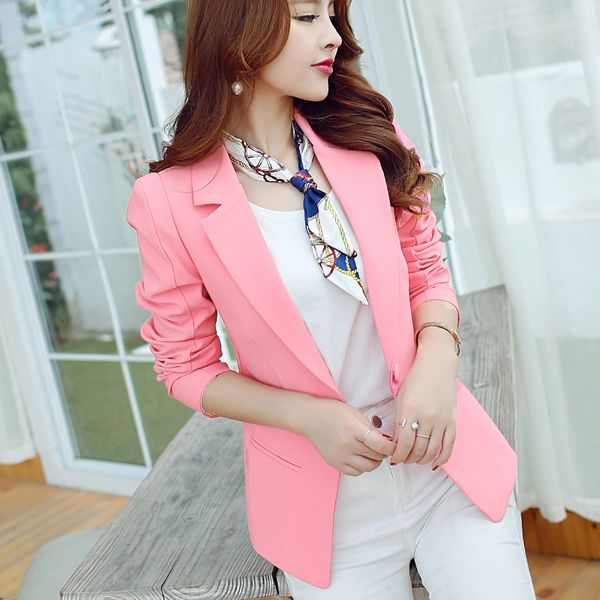 peonfly white black pink women blazers and jackets plus size single button blaser female elegant blazer long sleeve 2018 autumn s18101303
peonfly white black pink women blazers and jackets plus size single button blaser female elegant blazer long sleeve 2018 autumn s18101303