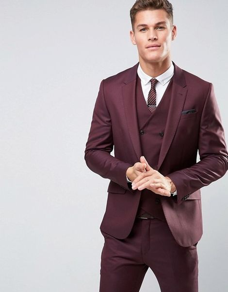 recommend back vent burgundy groom tuxedos men formal suits business men wear wedding prom dinner suits (jacket+pants+tie+vest) 607, Black;gray
recommend back vent burgundy groom tuxedos men formal suits business men wear wedding prom dinner suits (jacket+pants+tie+vest) 607, Black;gray