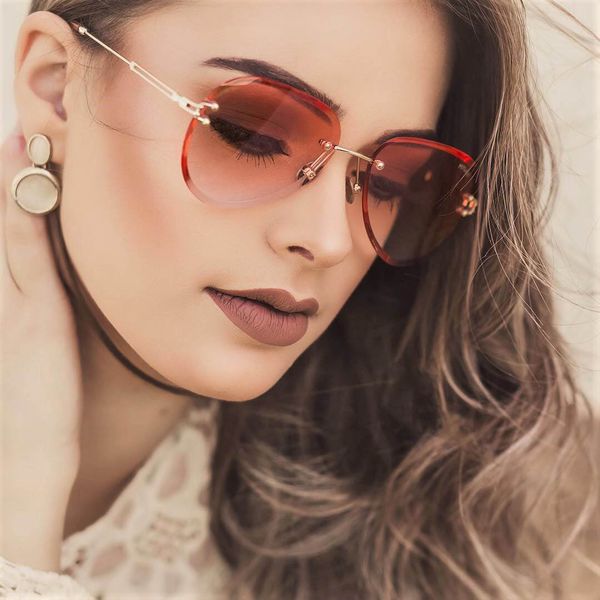 pink pilot rimless sunglasses men women fashion cutting lens shades uv400 vintage glasses oculos 47861, White;black
pink pilot rimless sunglasses men women fashion cutting lens shades uv400 vintage glasses oculos 47861, White;black