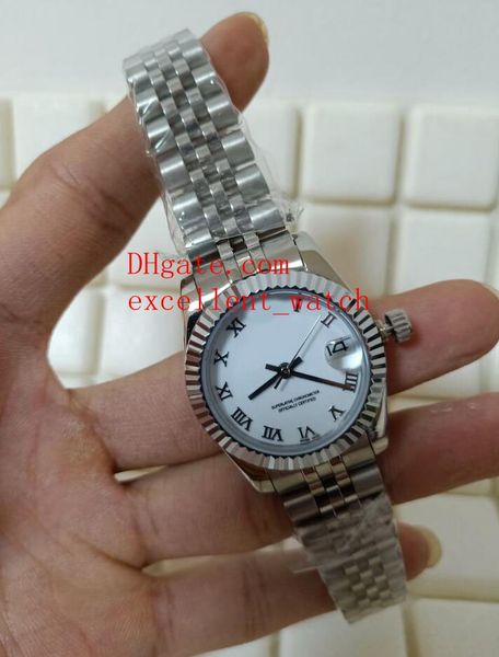 sell ladies fashion watches 31 mm 179174 178274 stainless steel roman white dial asian 2813 automatic mechanical women's watches chri, Slivery;brown
sell ladies fashion watches 31 mm 179174 178274 stainless steel roman white dial asian 2813 automatic mechanical women's watches chri, Slivery;brown