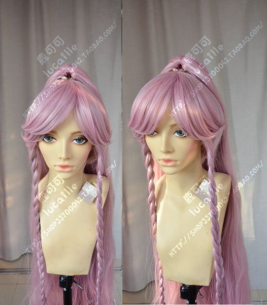 fire emblem olivia +ponytail anime cosplay costume wig, Black 
fire emblem olivia +ponytail anime cosplay costume wig, Black