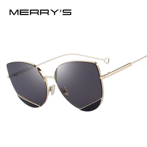merry's design women classic fashion cat eye sunglasses uv400 protection s'6080, White;black
merry's design women classic fashion cat eye sunglasses uv400 protection s'6080, White;black