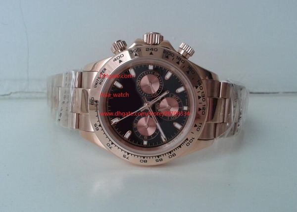 factory supplier sapphire 40mm 18k pink gold 116505 automatic mechanical mens men's watch watches no chronograph black dial, Slivery;brown
factory supplier sapphire 40mm 18k pink gold 116505 automatic mechanical mens men's watch watches no chronograph black dial, Slivery;brown