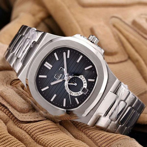 2019 new 41mm nautilus 5726/1a-001 5726/1a-010 white gold big date asian 2813 automatic moon phase d-blue mens watch b24 ing, Slivery;brown
2019 new 41mm nautilus 5726/1a-001 5726/1a-010 white gold big date asian 2813 automatic moon phase d-blue mens watch b24 ing, Slivery;brown