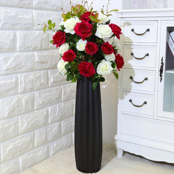 artificial real touch elegant rose silk craft flower fake flower bridal wedding arrangement home decoration valentine's gift flower for
artificial real touch elegant rose silk craft flower fake flower bridal wedding arrangement home decoration valentine's gift flower for