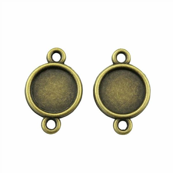50 pieces cabochon cameo base tray bezel blank jewelry accessories simple connector inner size 10mm round necklace pendant setting, Slivery;crystal
50 pieces cabochon cameo base tray bezel blank jewelry accessories simple connector inner size 10mm round necklace pendant setting, Slivery;crystal
