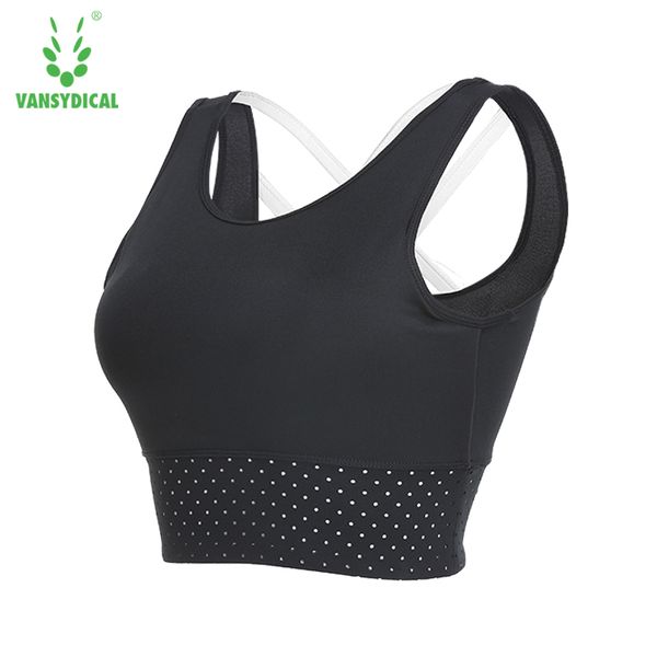 vansydical women sports bra shockproof yoga running wireless push up sportswear training fitness exercise gym bra clothes, White;black
vansydical women sports bra shockproof yoga running wireless push up sportswear training fitness exercise gym bra clothes, White;black