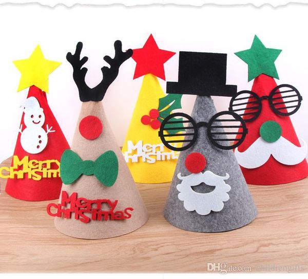 dhl party hats diy christmas cap party decoration handmade favor christmas tree reindeer santa claus hat cap dree up festive gift supplie
dhl party hats diy christmas cap party decoration handmade favor christmas tree reindeer santa claus hat cap dree up festive gift supplie
