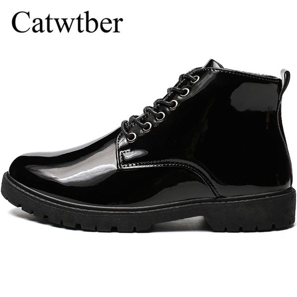 catwtber new men winter boots high leather ankle shoes autumn working shoes outdoor autumn boots male botas hombre, Black
catwtber new men winter boots high leather ankle shoes autumn working shoes outdoor autumn boots male botas hombre, Black