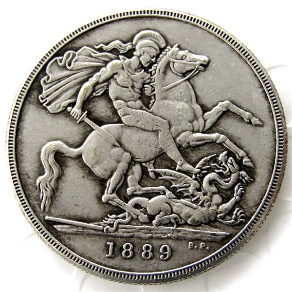 England UK 1889 silver One Crown Queen Victoria Copy Coin Brass Craft Ornaments replica coins home decoration accessories
England UK 1889 silver One Crown Queen Victoria Copy Coin Brass Craft Ornaments replica coins home decoration accessories